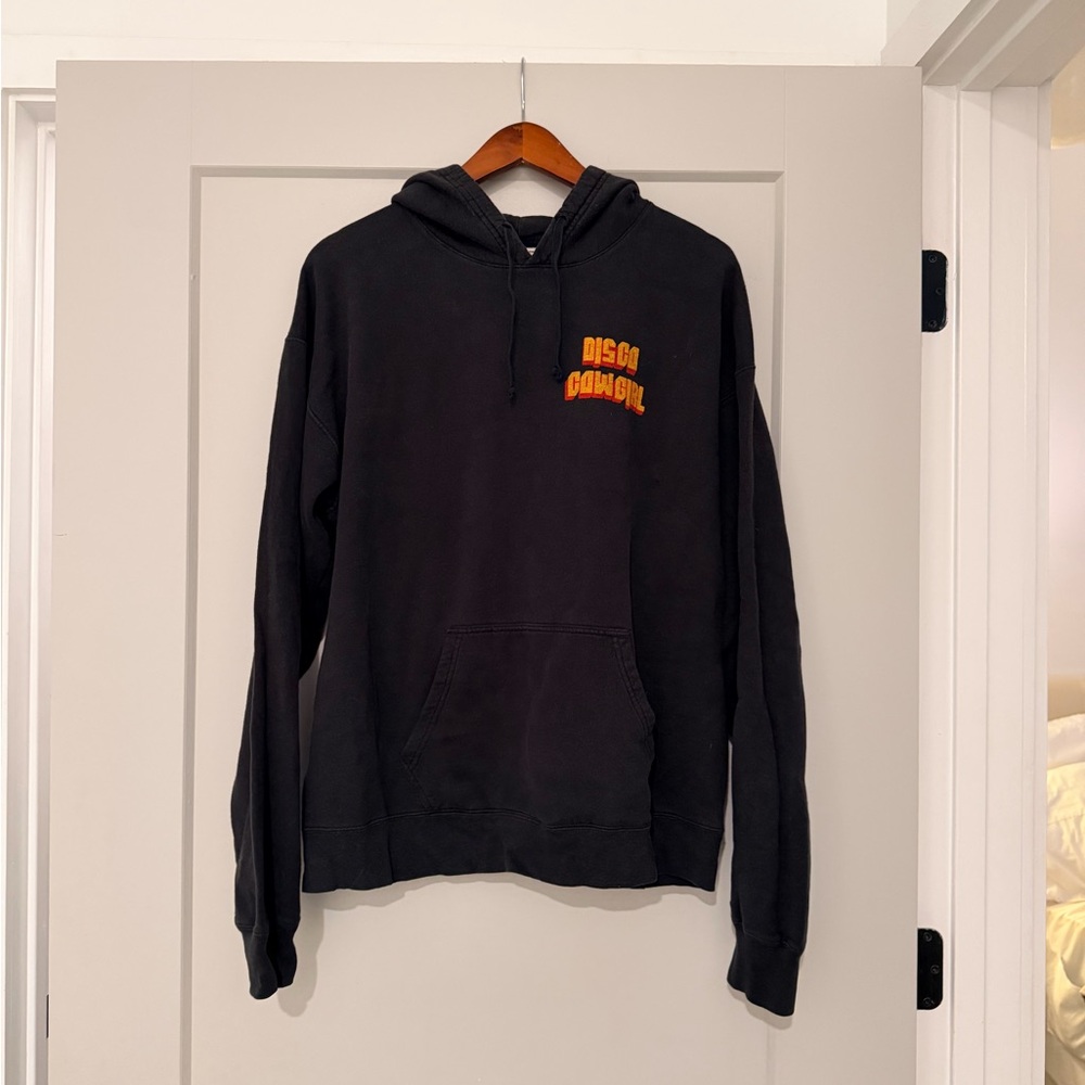 Disco Cowgirl Black Hoodie